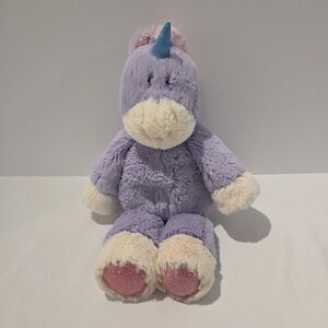 MARY MEYER Marshmallow Purple Unicorn 13.5" Soft Plush Stuffed Animal Bean Bag